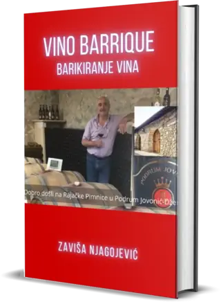 Korica e-knjige „Vino barrique: barikiranje vina“