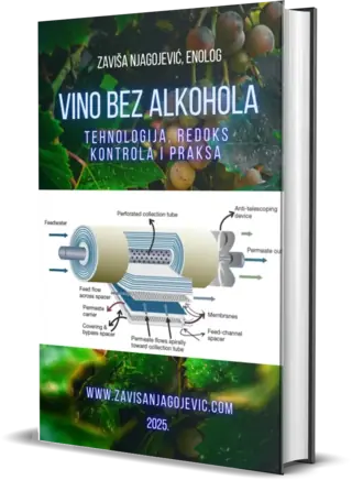 Korica e-knjige „Vino bez alkohola“