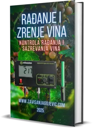 Korica e-knjige „Rađanje i zrenje vina“