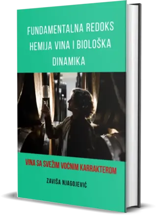 Korica e-knjige „Fundamentalna redoks hemija vina i biološka dinamika“